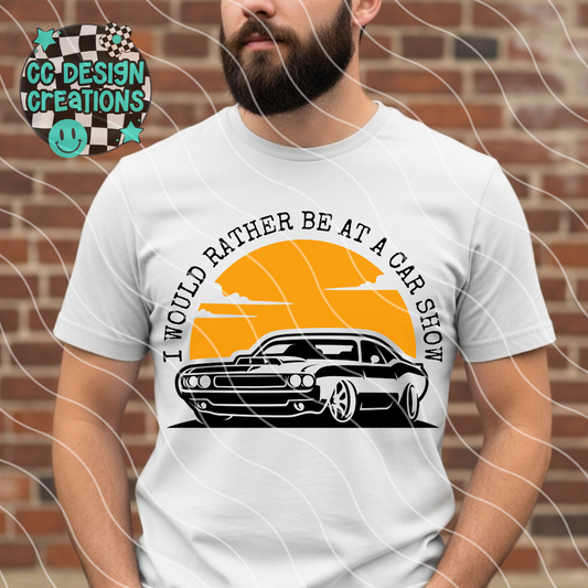 Car Show PNG Digital Download