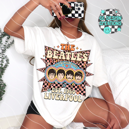 Bea tles Liverpool PNG Digital Download