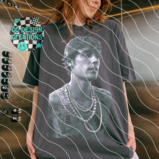 JB Halftone PNG Digital Download