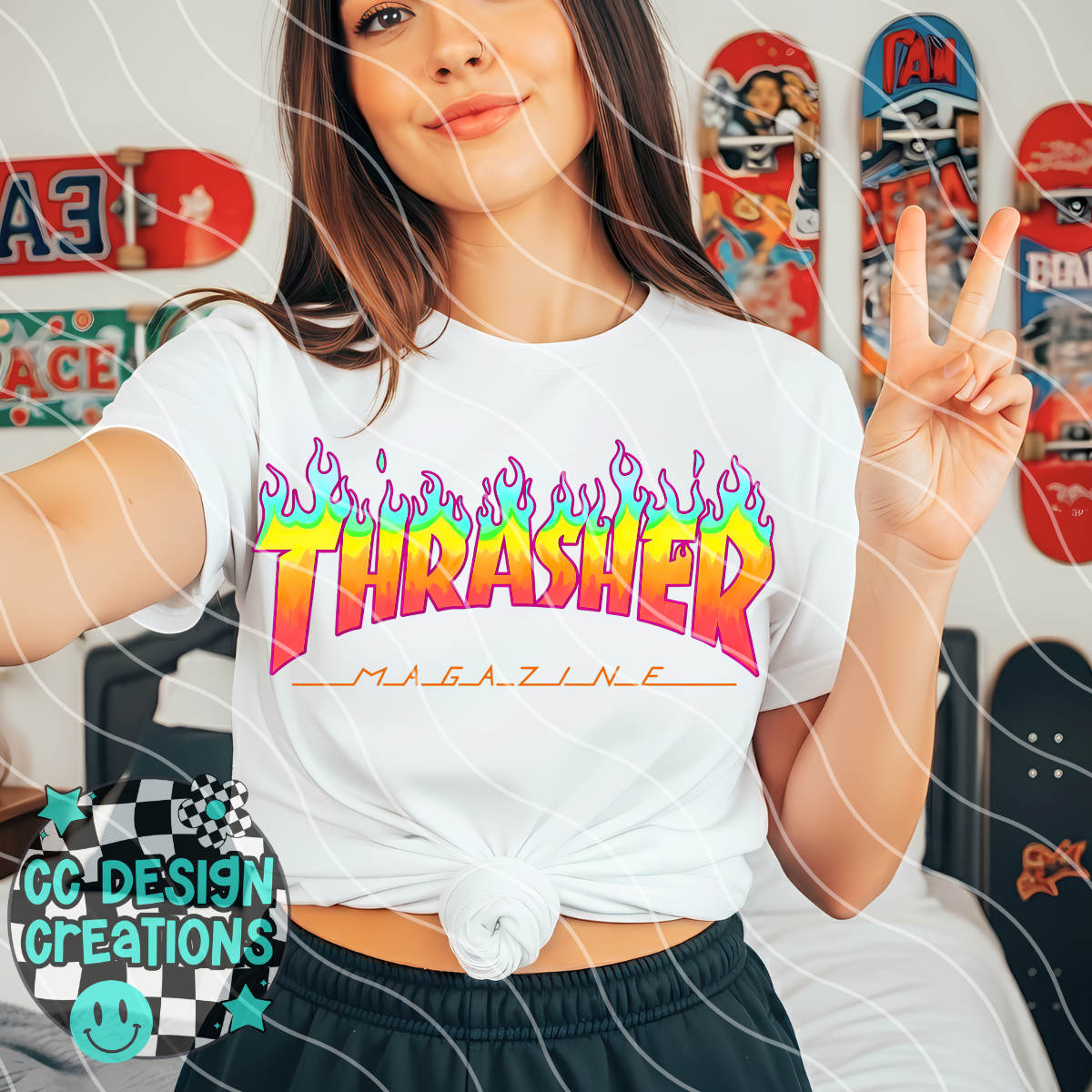 Thrasher PNG Digital Download
