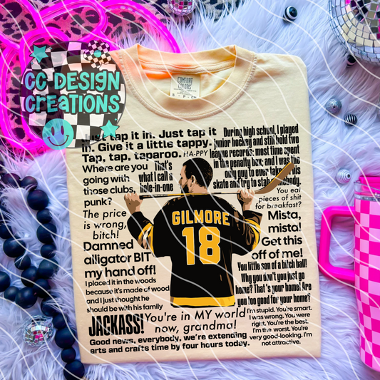 Happy Gilmore Collage PNG Digital Download