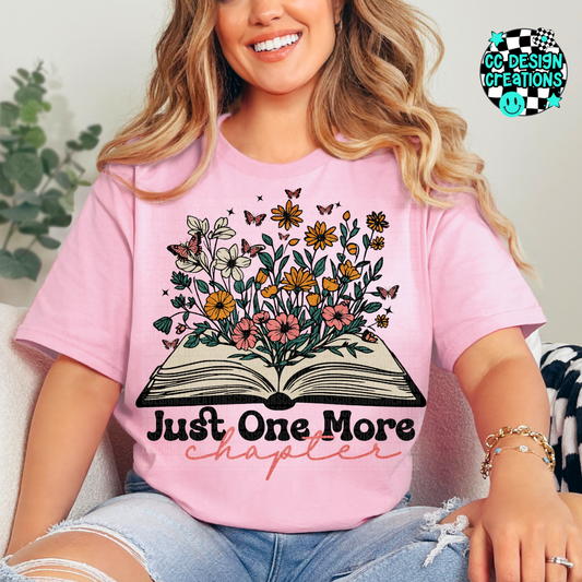 Just One More Chapter PNG Digital Download