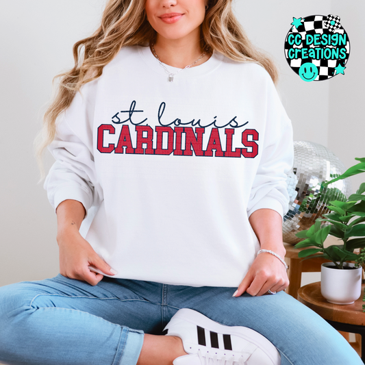 STL Cardinals PNG Digital Download