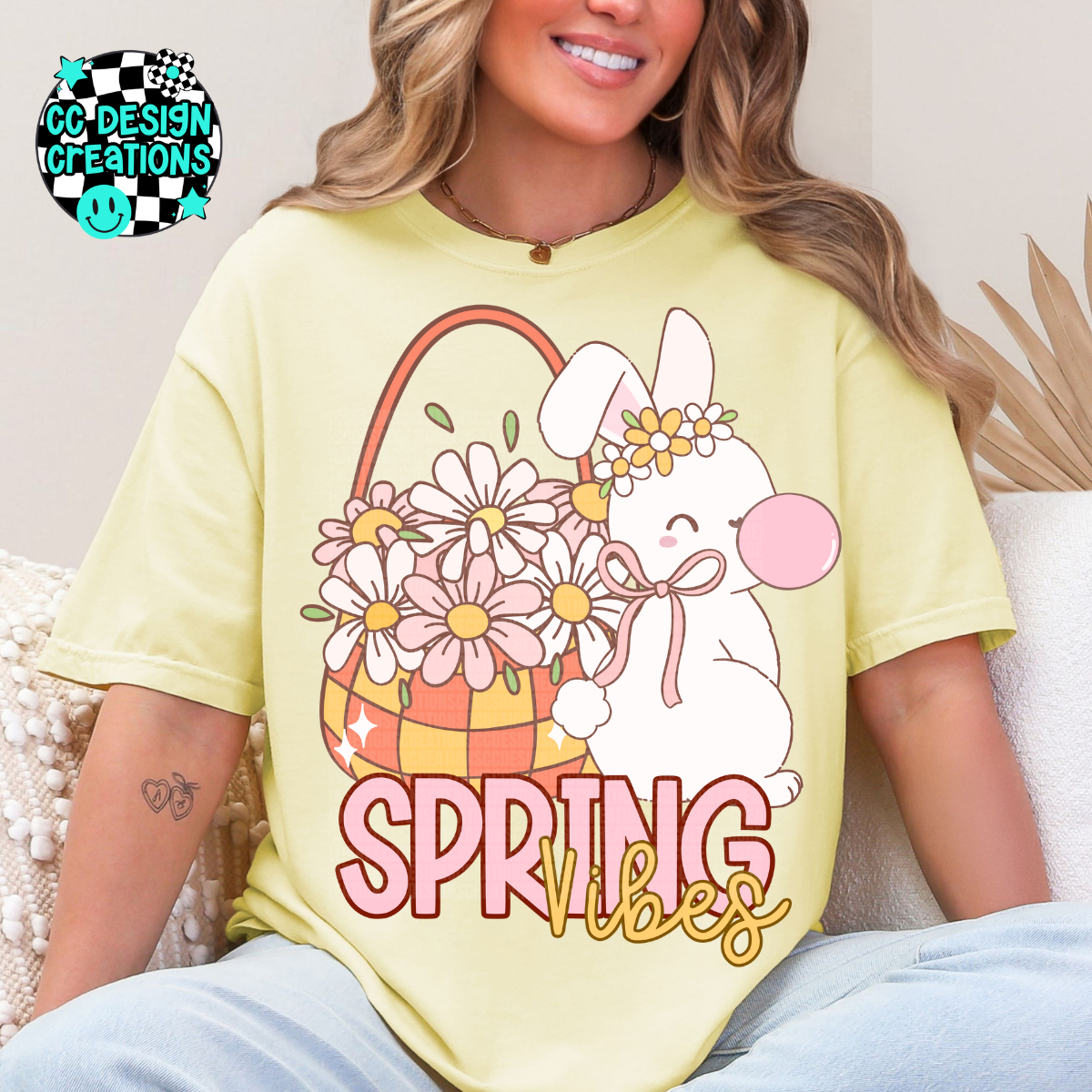 Spring Vibes PNG Digital Download