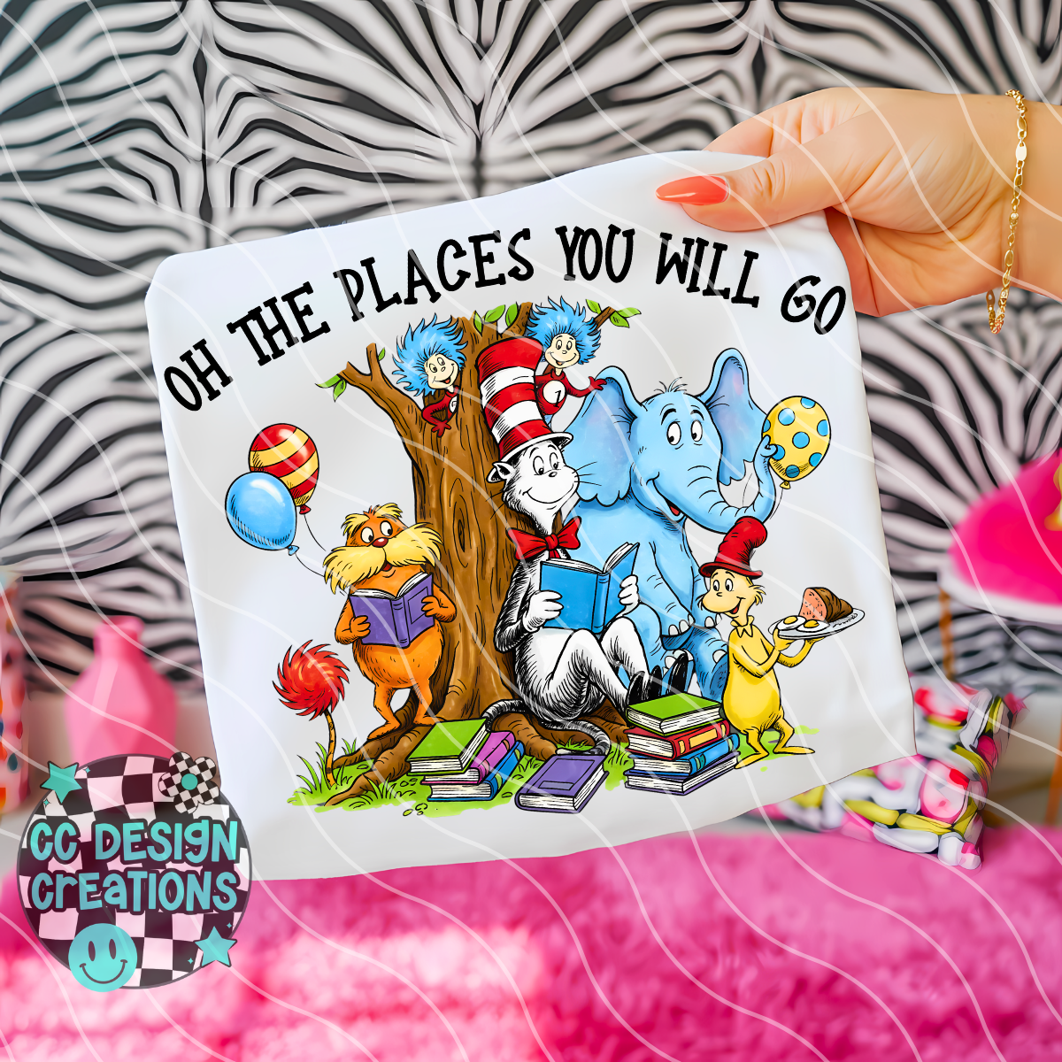 Oh The Places You Will Go PNG Digital Download