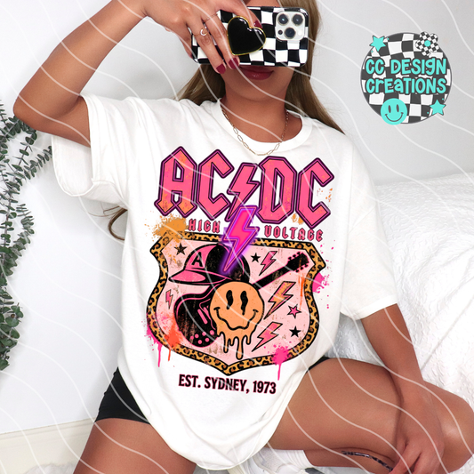 AC DC High Voltage PNG Digital Download