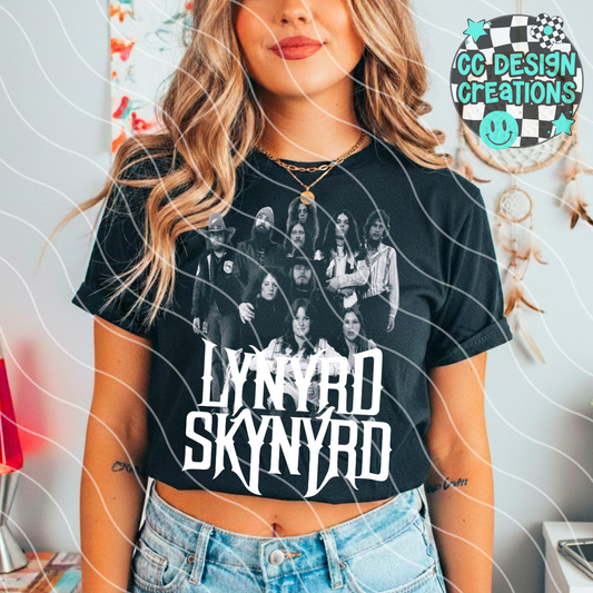 Lyn yrd Skyn yrd Halftone PNG Digital Download