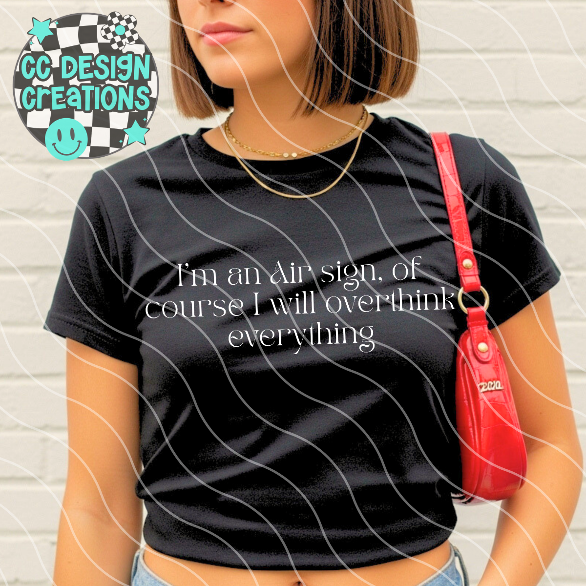 Air Sign PNG Digital Download (Black + White Included)