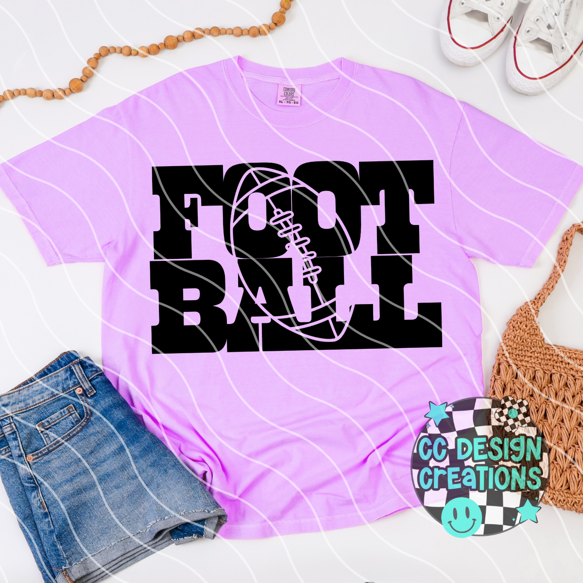 Football See Through PNG Digital Download