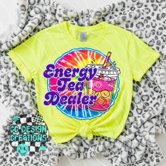 Energy Tea Dealer PNG Digital Download