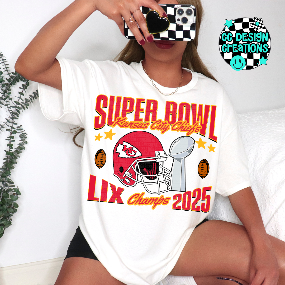 2025 Super Bowl KC Chiefs PNG Digital Download