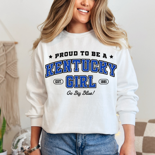 Proud To Be A Kentucky Girl PNG Digital Download