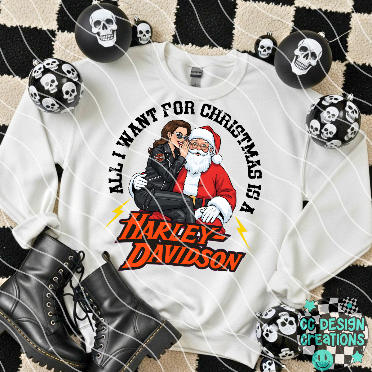 All I Want For Christmas PNG Digital Download