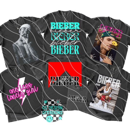 Bieber BUNDLE PNG Digital Download