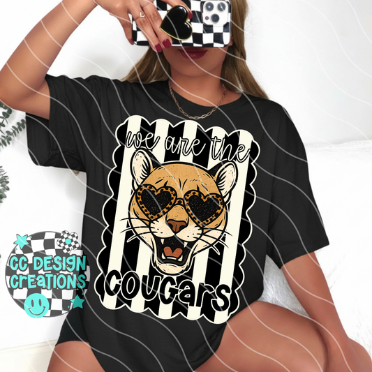 WE ARE THE COUGARS PNG DIGITAL DOWNLOAD
