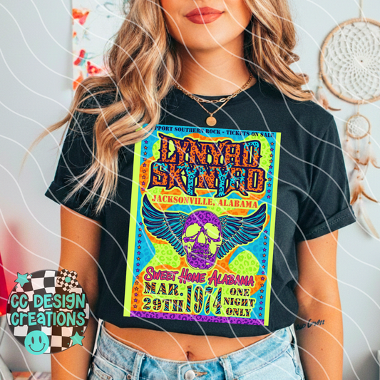 Lynyrd Skynyrd Wild PNG Digital Download