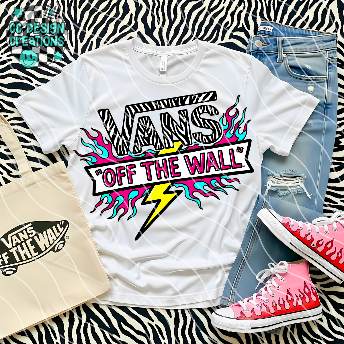 Van s Off The Wall PNG Digital Download