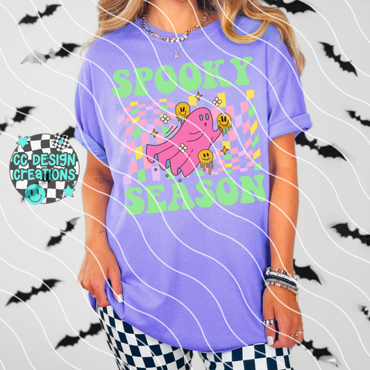 Retro Spooky Season PNG Digital Download
