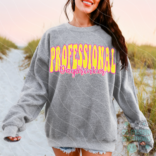 Professional Daydrinker PNG Digital Download