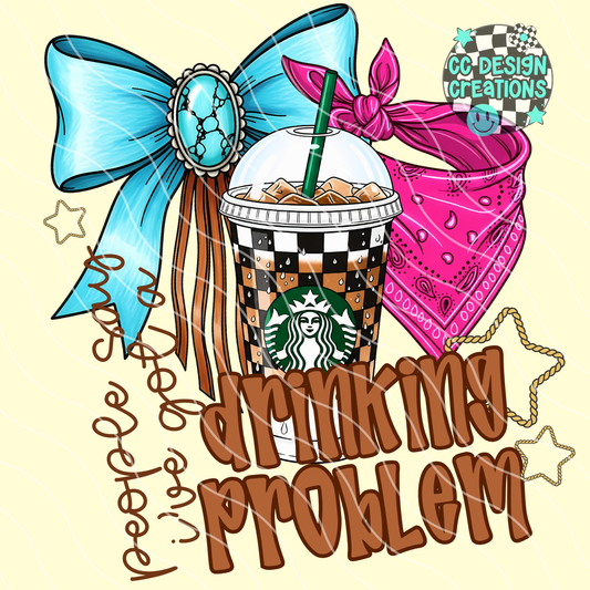Starbs Drinking Problem PNG Digital Download