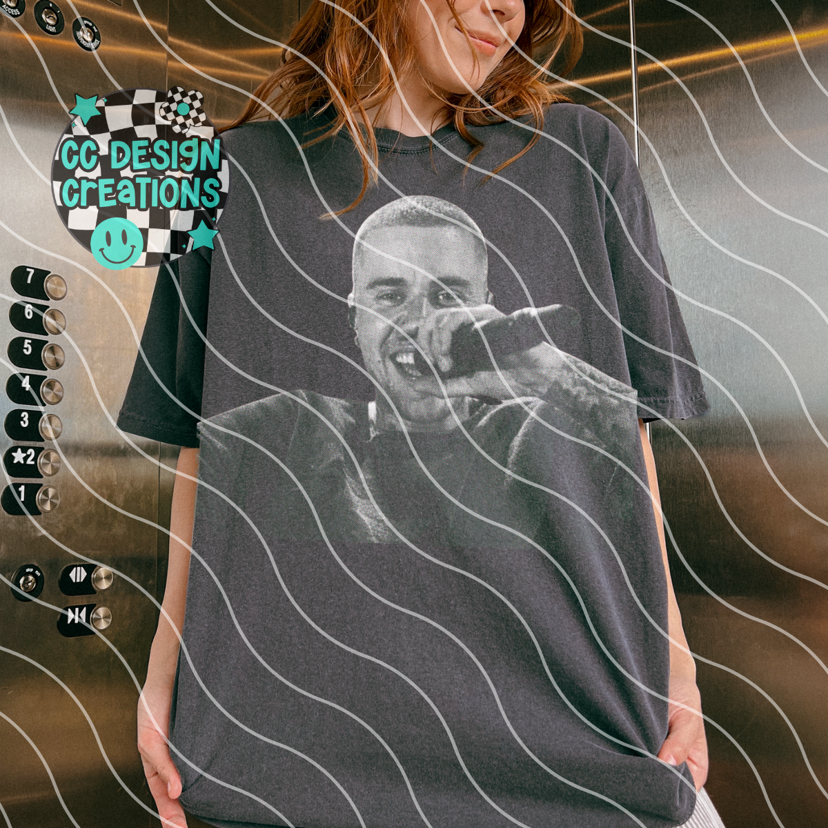 Bieber Halftone PNG Digital Download
