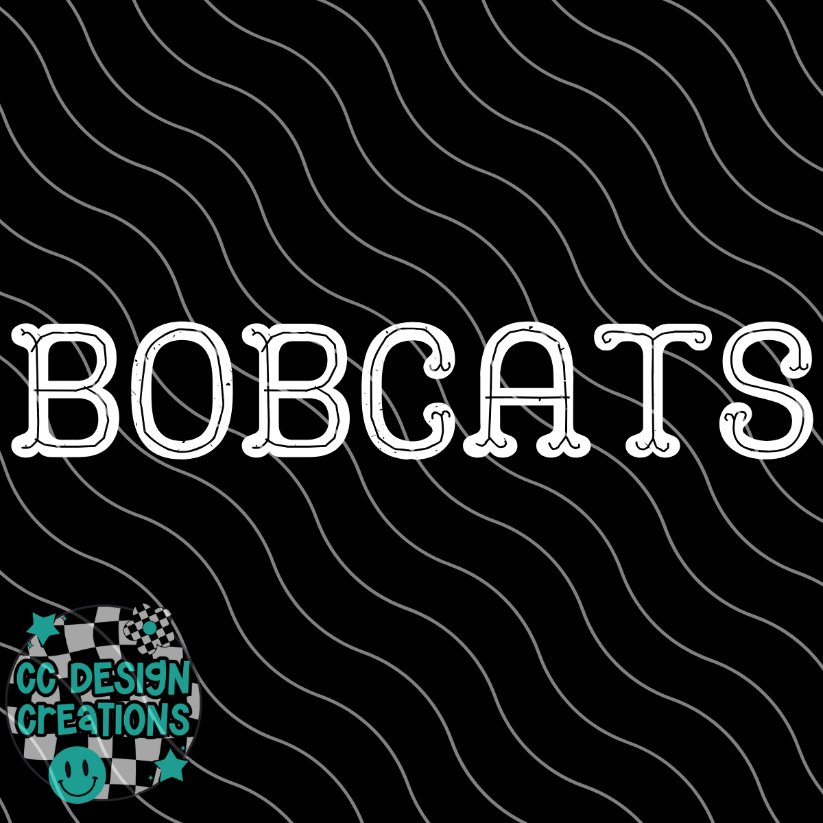 Bobcats Western PNG Digital Download
