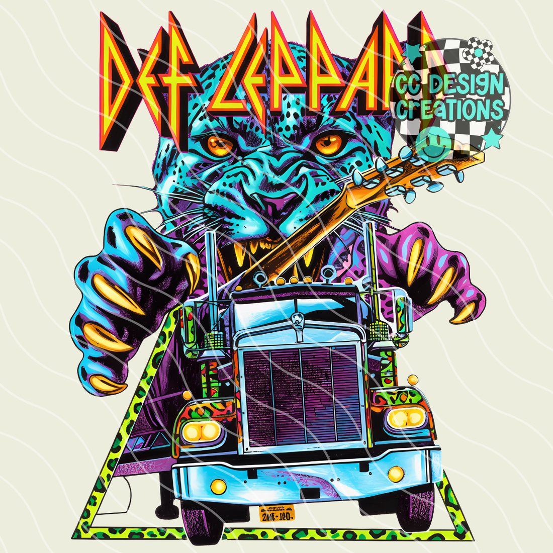 Def Leppard Wild PNG Digital Download – CC Design Creations