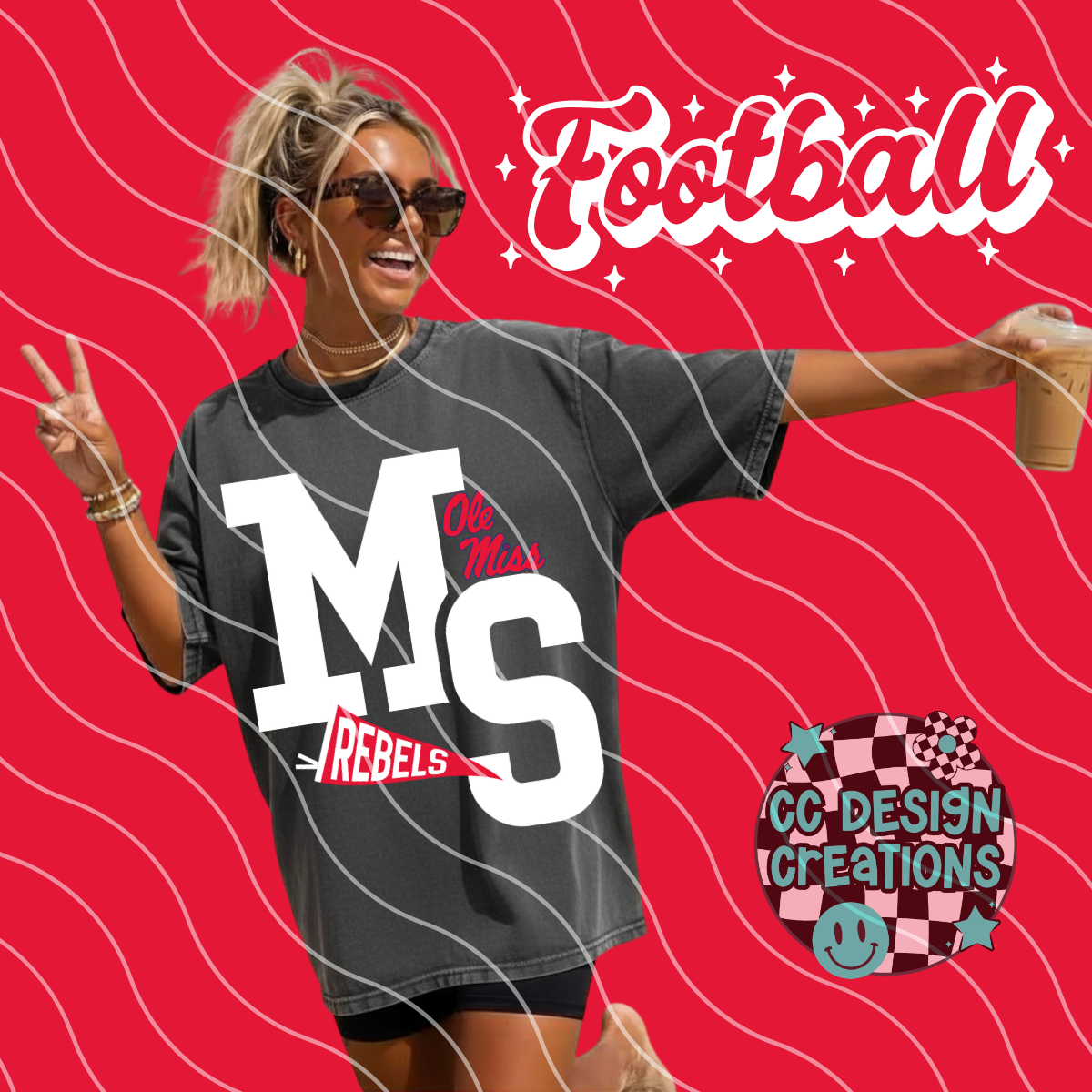 MS FOOTBALL VARSITY PNG DIGITAL DOWNLOAD (WHITE + BLACK INCLUDED)