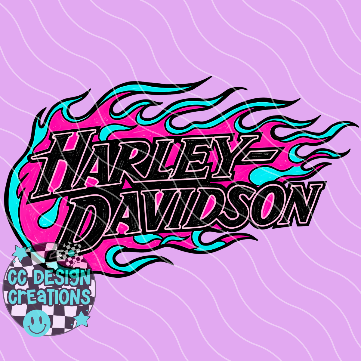Harley Wild PNG Digital Download