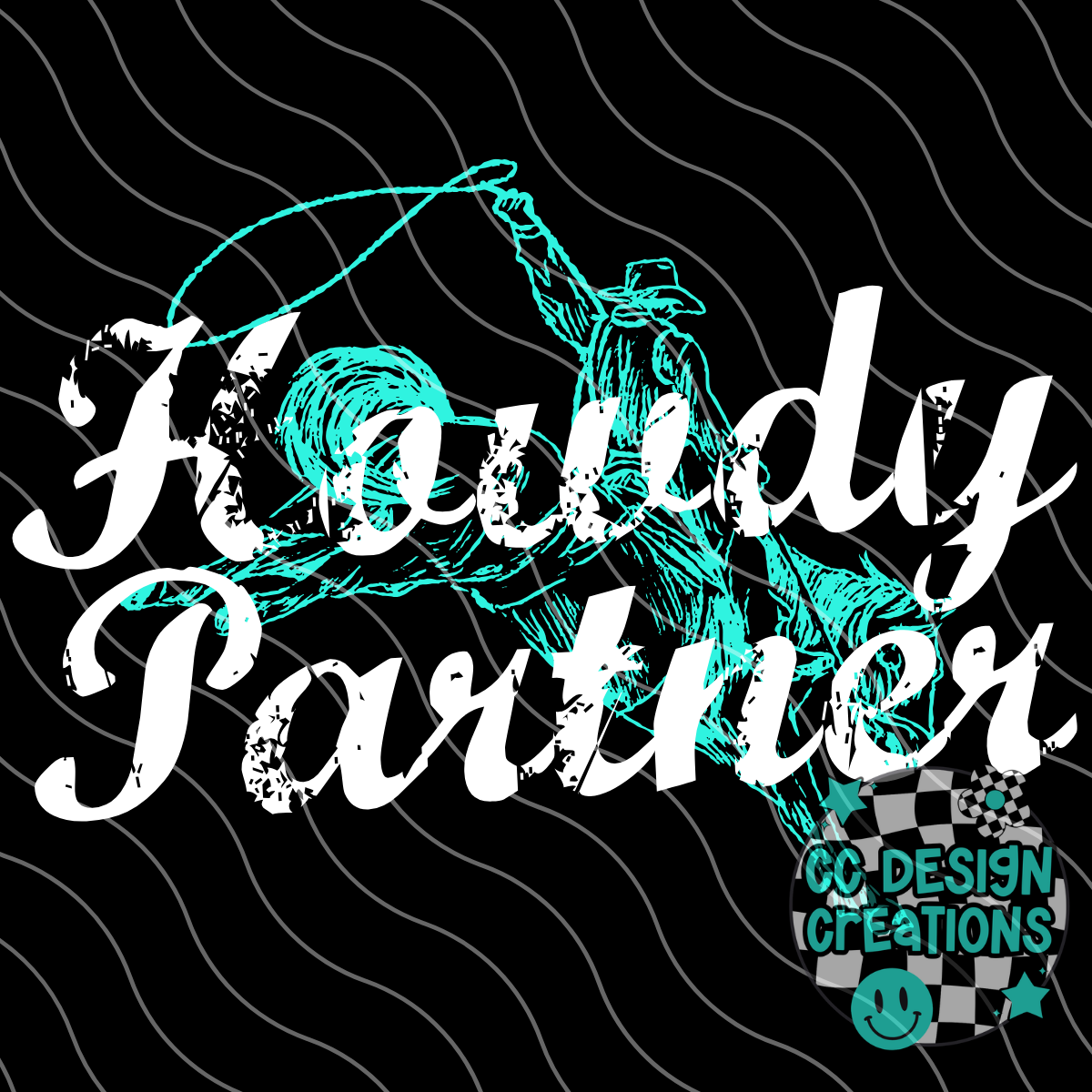 Howdy Partner PNG Digital Download