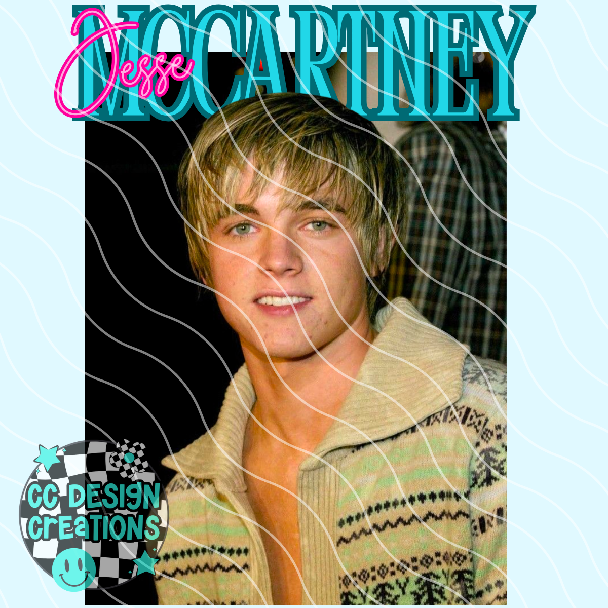 Jesse Y2TAKEMEBACK 2000s Heartthrobs PNG Digital Download