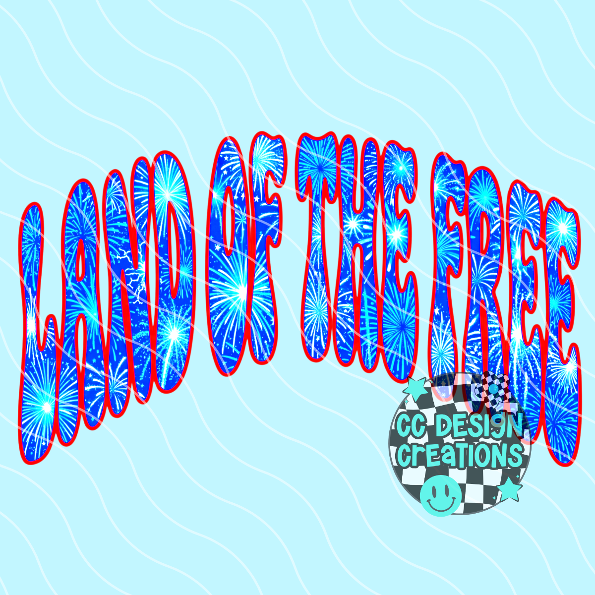 Land of The Free FOJ PNG Digital Download