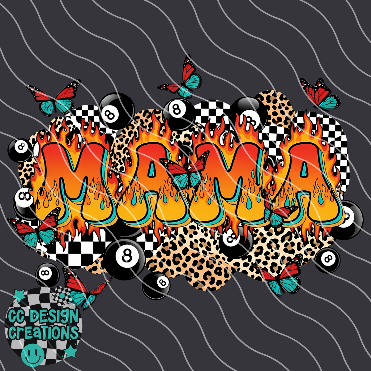 Mama Alt Collage PNG Digital Download