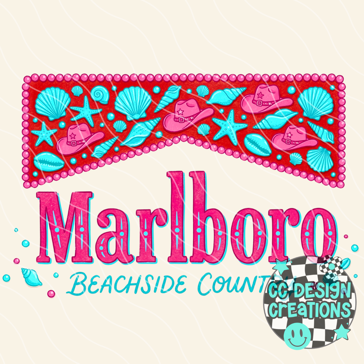 Beachside Country PNG Digital Download