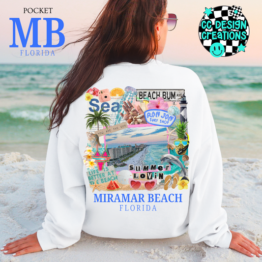 Summer Lovin Miramar Beach PNG Digital Download