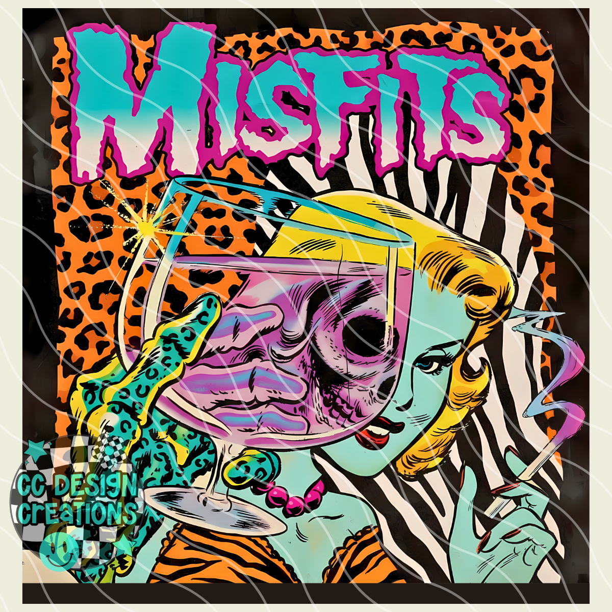 Misfits Wild PNG Digital Download