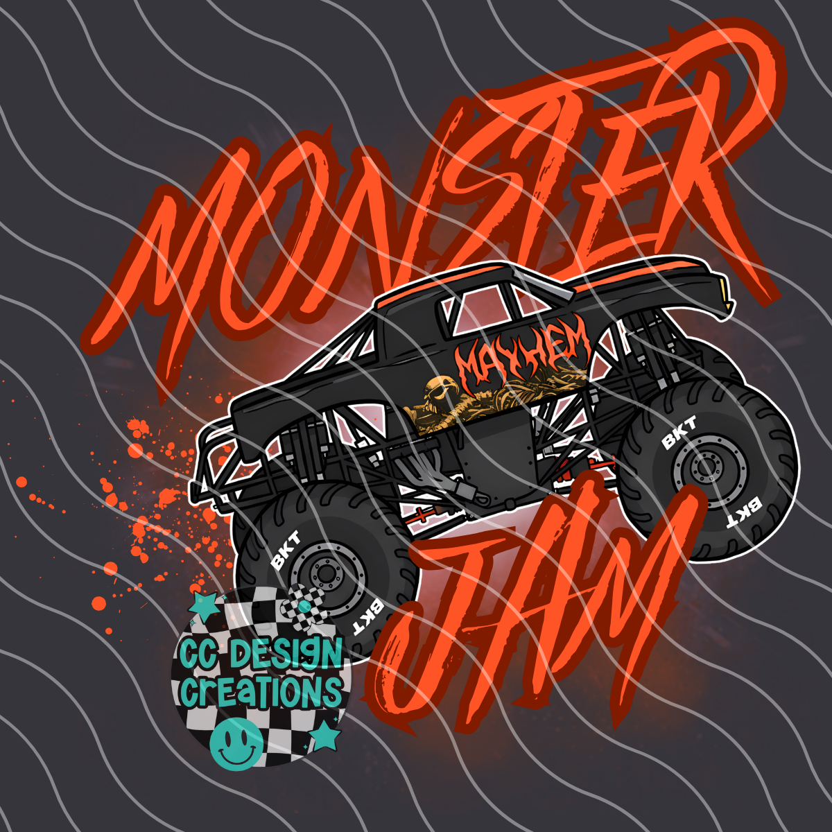 MJ Mayhem PNG Digital Download