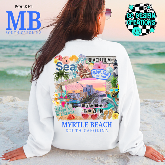 Summer Lovin Myrtle Beach PNG Digital Download