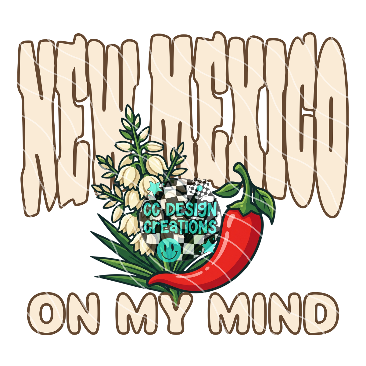 New Mexico On My Mind PNG Digital Download