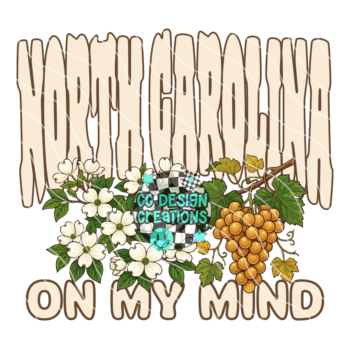 North Carolina On My Mind PNG Digital Download