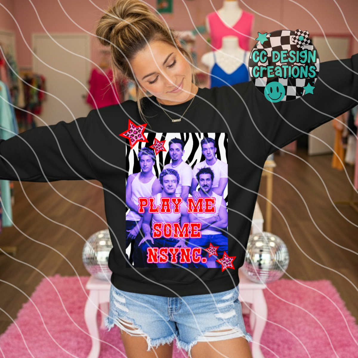Play Me Some Nsync PNG Digital Download