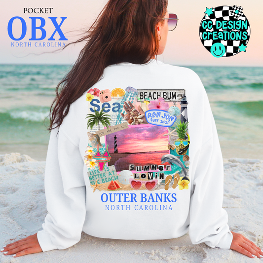 Summer Lovin Outer Banks PNG Digital Download