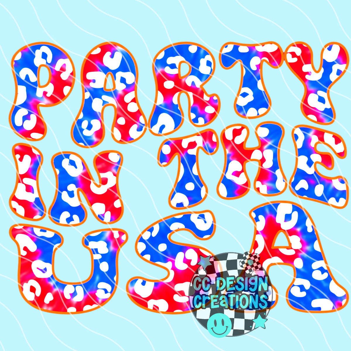 Party In The USA FOJ PNG Digital Download
