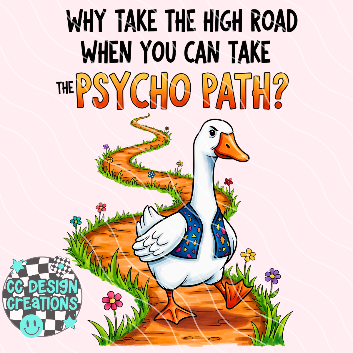Psycho Path PNG Digital Download