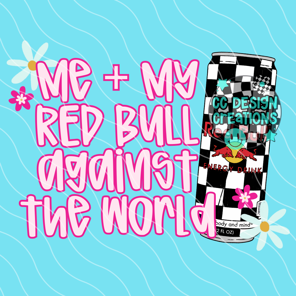 Red Bull PNG Digital Download