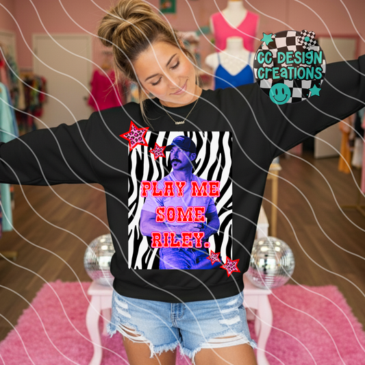 Play Me Some Riley PNG Digital Download