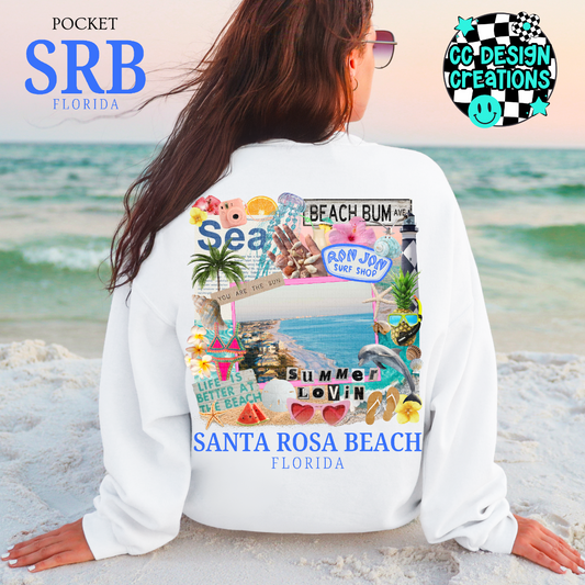 Summer Lovin Santa Rosa Beach PNG Digital Download