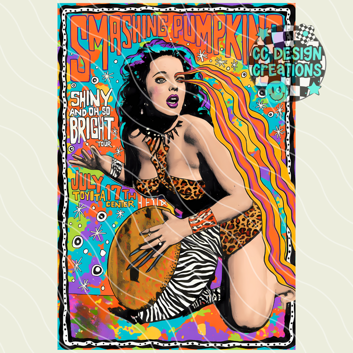 Smashing Pumpkins Wild PNG Digital Download