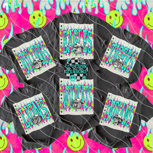 SMILEY MASCOT BUNDLE PNG DIGITAL DOWNLOAD
