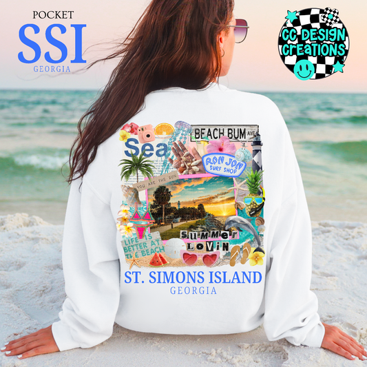 Summer Lovin St Simons Island PNG Digital Download